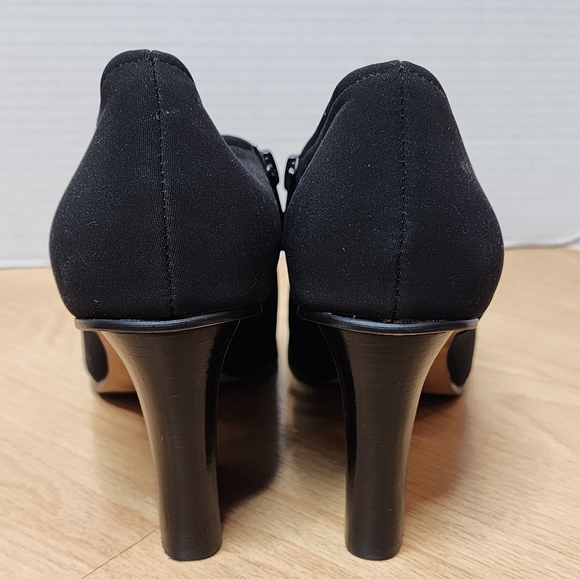 Donald J Pliner Verie Pointed Toe Ankle Black Booties Shooties Size 8M - Picture 13 of 15